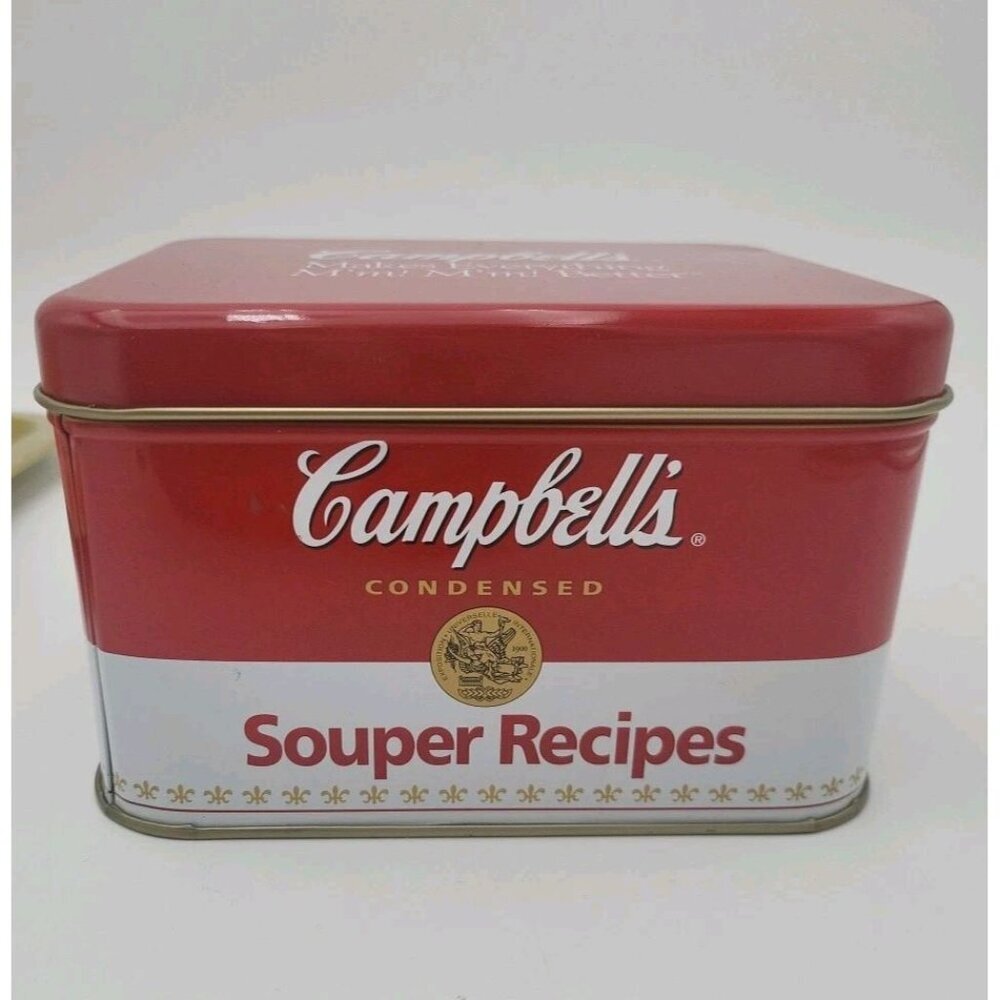 Campbell Soup Vintage Collection Mug Thermos Tray Recipe Tin Collectible Set - Picture 12 of 16